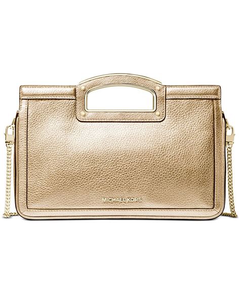 clutch michael kors berkley|Michael Michael Kors Berkley Legacy Leather Clutch .